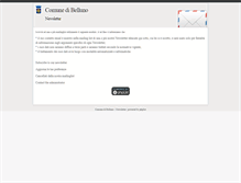 Tablet Screenshot of lists.comune.belluno.it