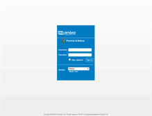 Tablet Screenshot of mail.provincia.belluno.it
